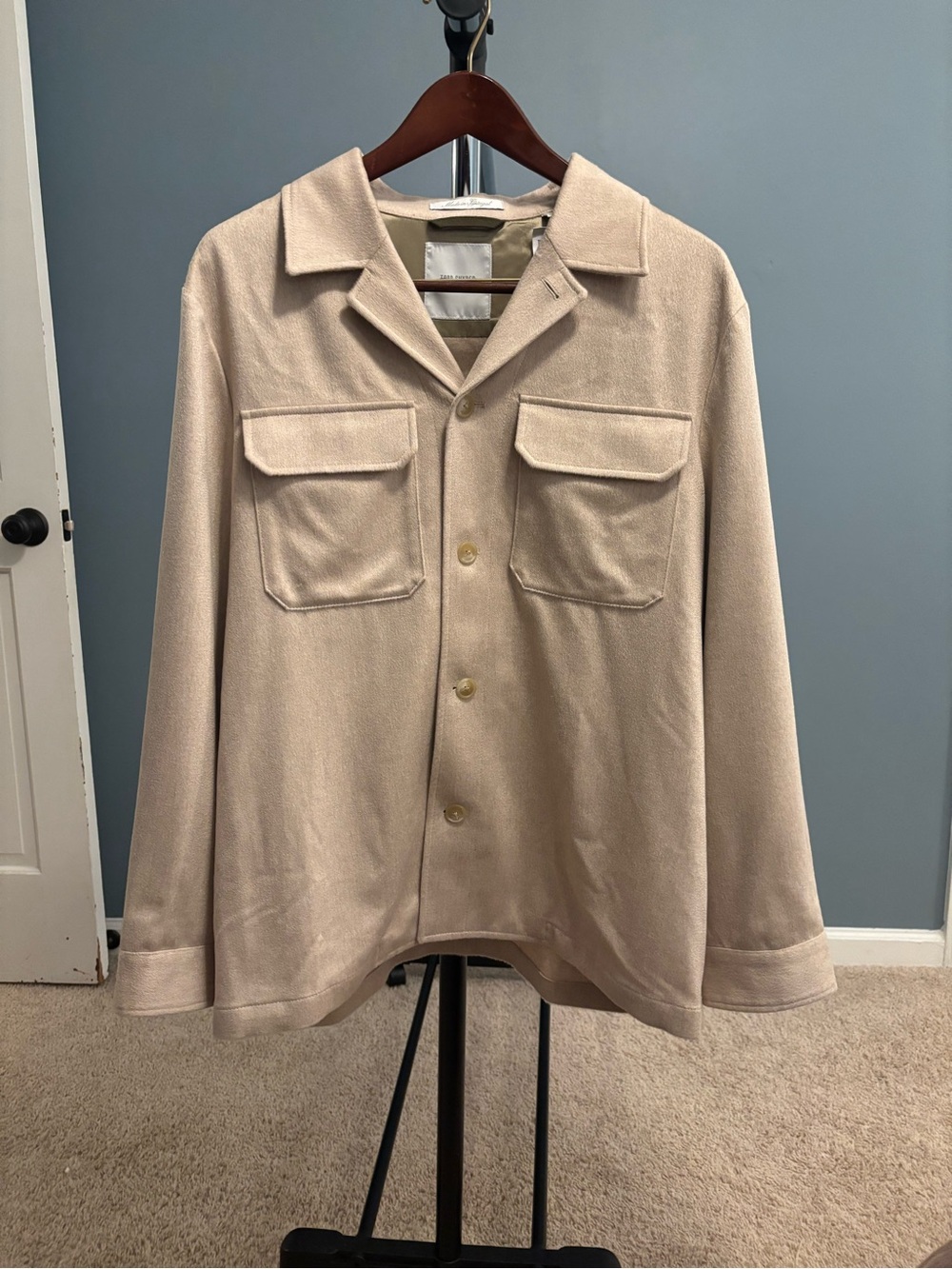 NWT Todd Snyder 100% Italian Cashmere Overshirt Shacket XL MSRP $1398